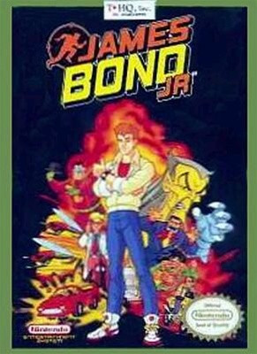 James Bond Jr. Nintendo NES Original Game For Sale DKOldies